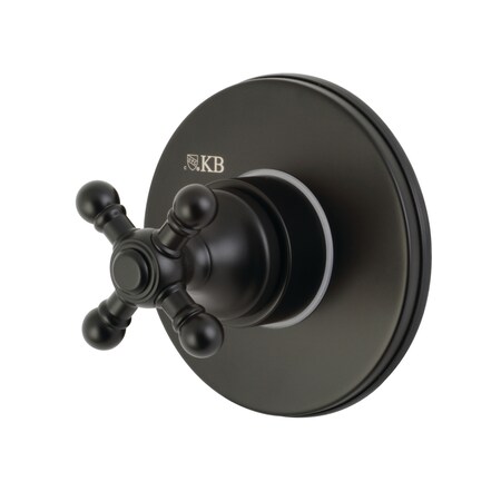 Kingston Brass KS3030BX Single-Handle Three-Way Diverter Valve with Trim Kit KS3030BX